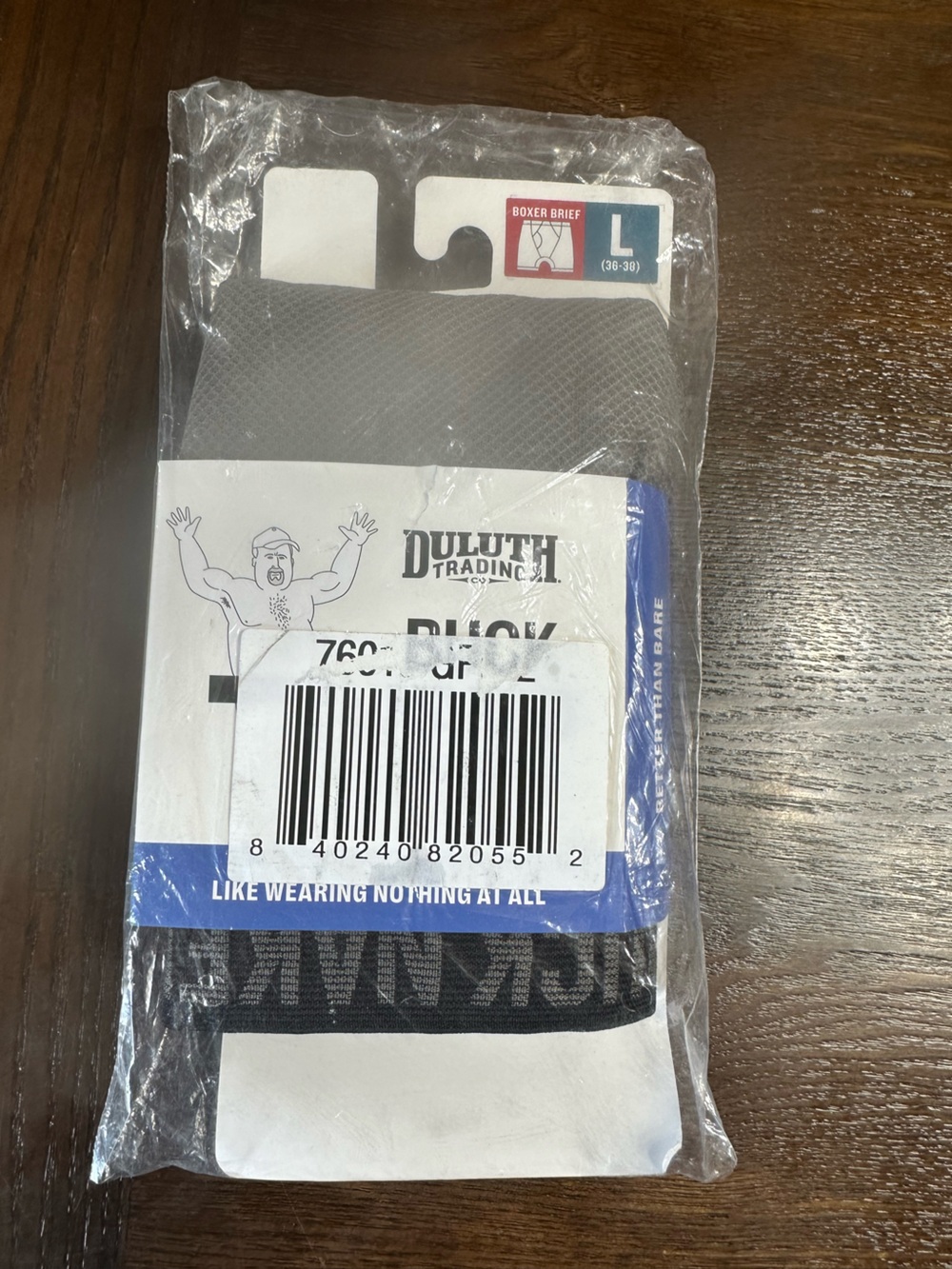 Duluth Trading Co Gray Boxer Briefs (L)